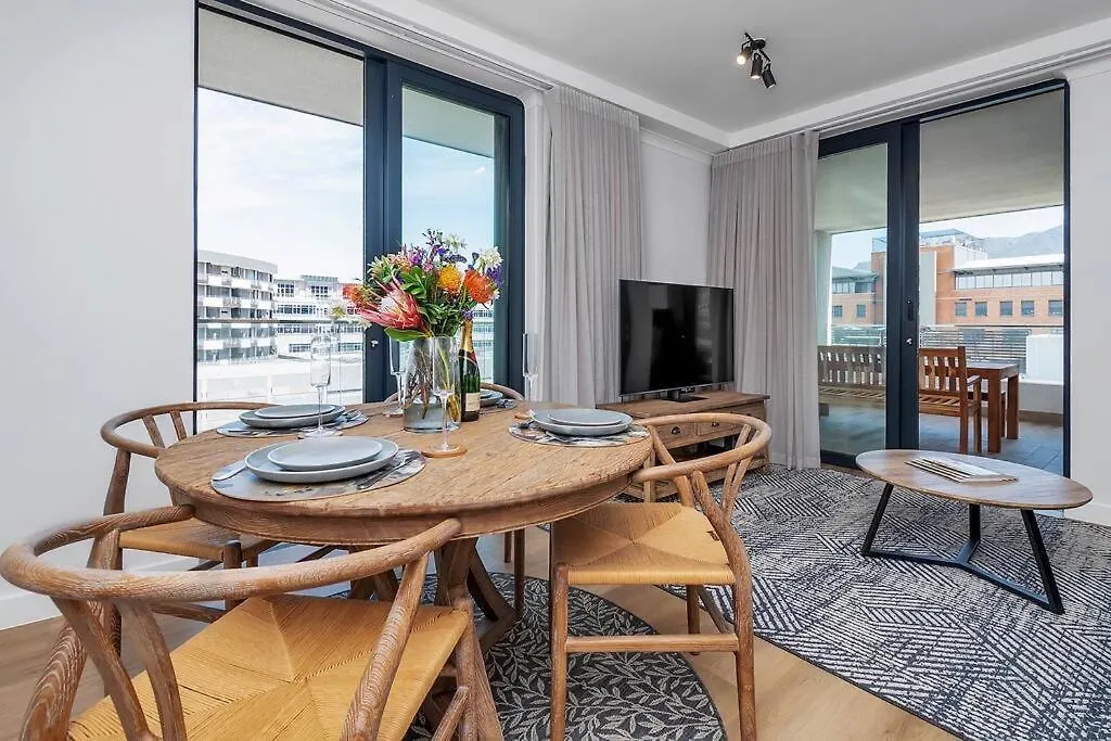 Rooftop With Breathtaking Views Of Table Mountain. Cape Town South Africa